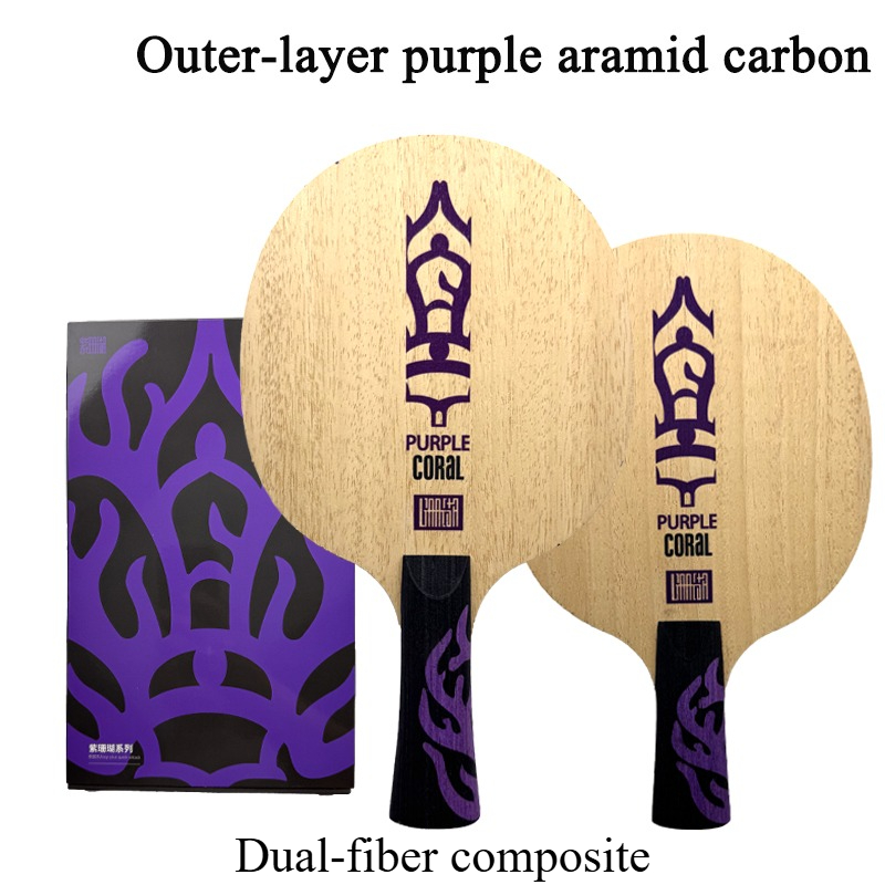 Table Tennis Paddle - Rakietka do tenisa stołowego Meteor Purple