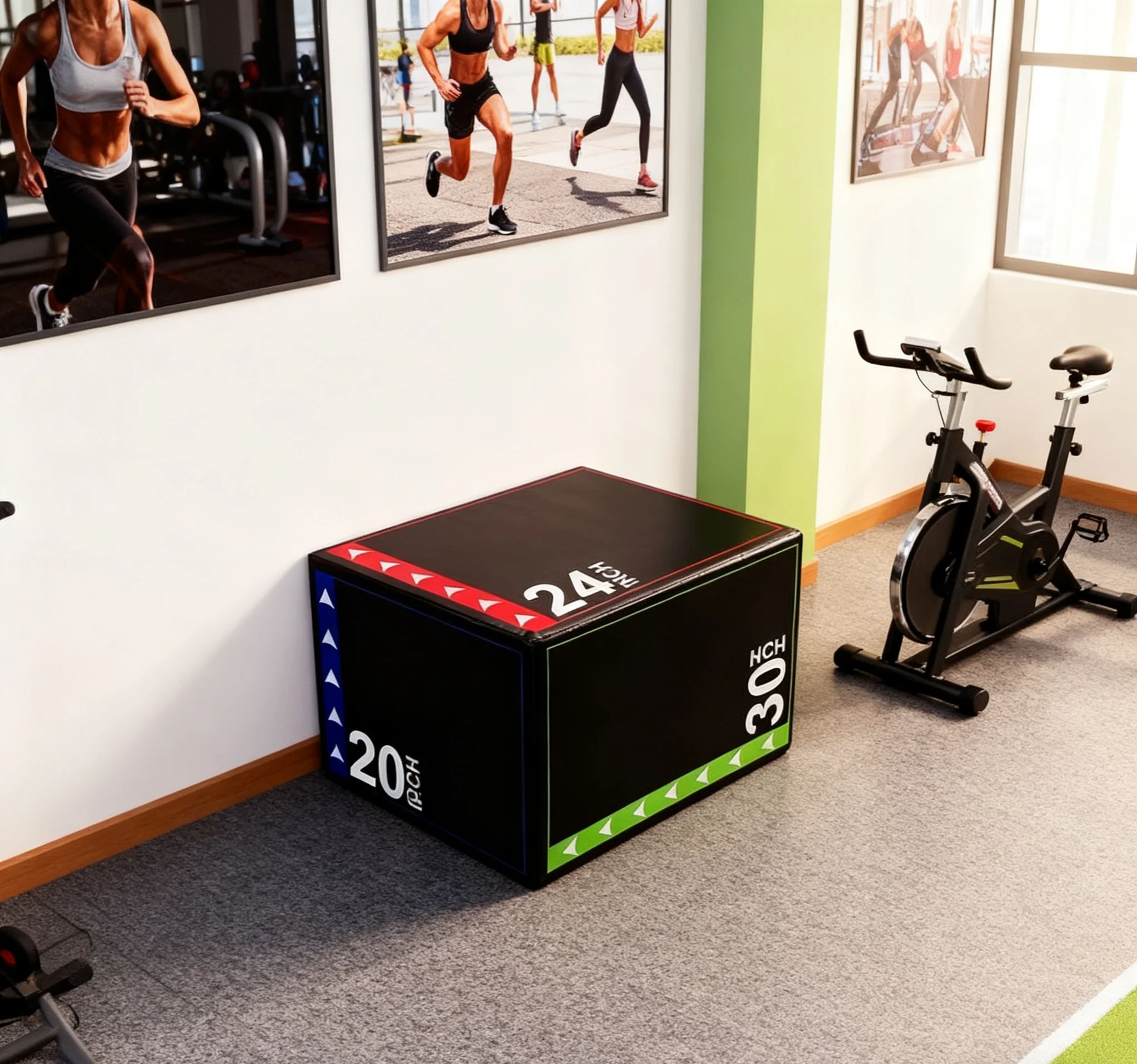Pudełko do skakania 3 w 1, pud – Sports Equipment List recenzja i cena