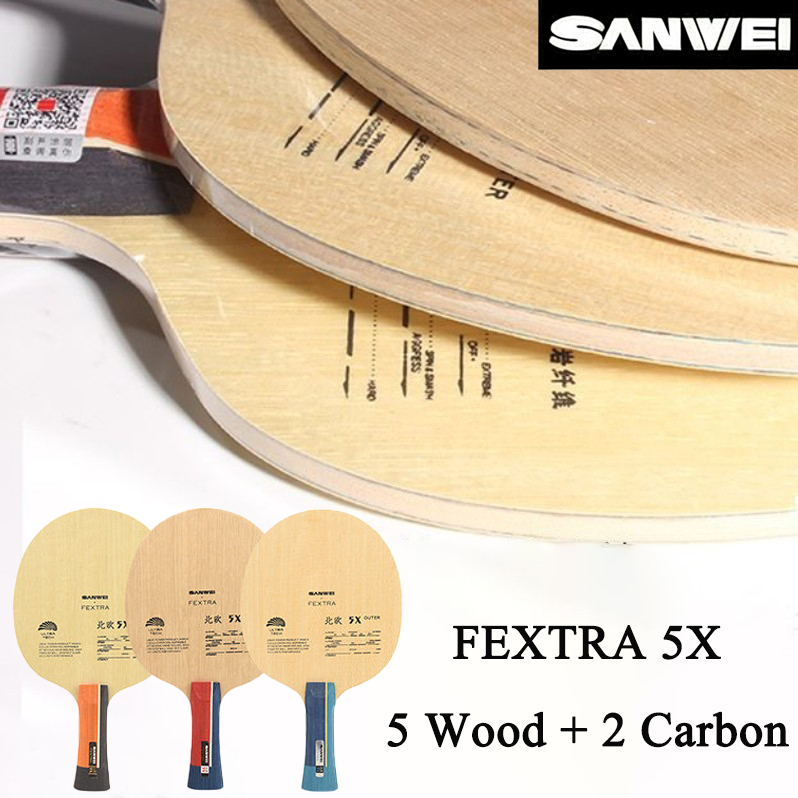 SANWEI FEXTRA 5X Niebiesko-Żół – Table Tennis Paddle recenzja i cena