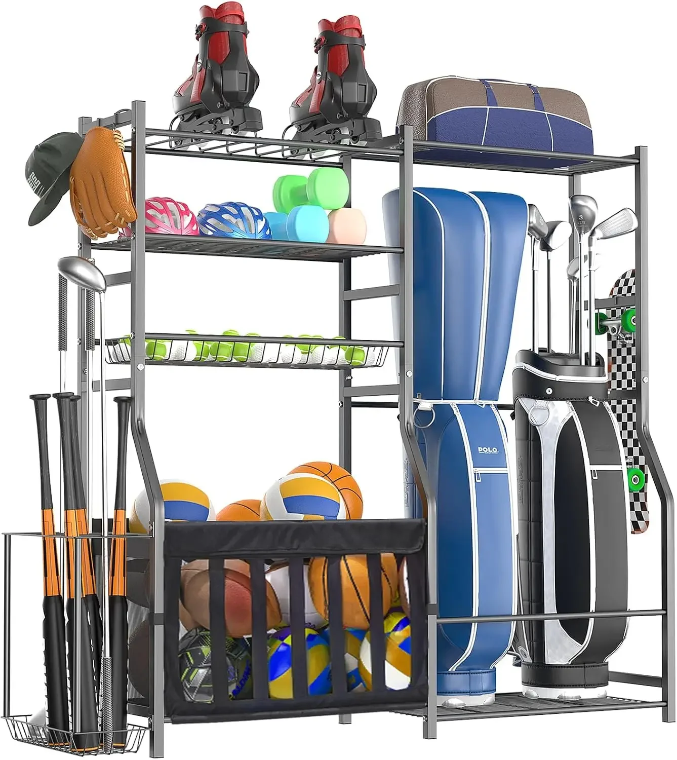 Wytrzymały organizer do garażu – Sports Equipment Garage Organizer recenzja i cena