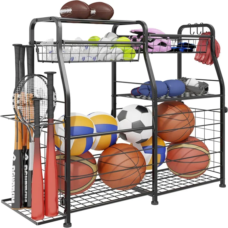 2026 Stojak na piłki, system o – Sports Equipment Garage Organizer recenzja i cena